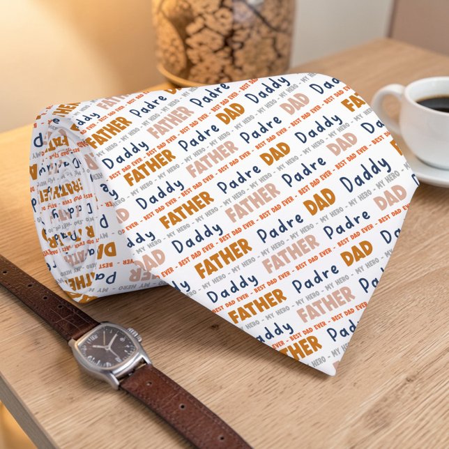 Gravata Personalizada Dia dos Pais (Criador carregado)