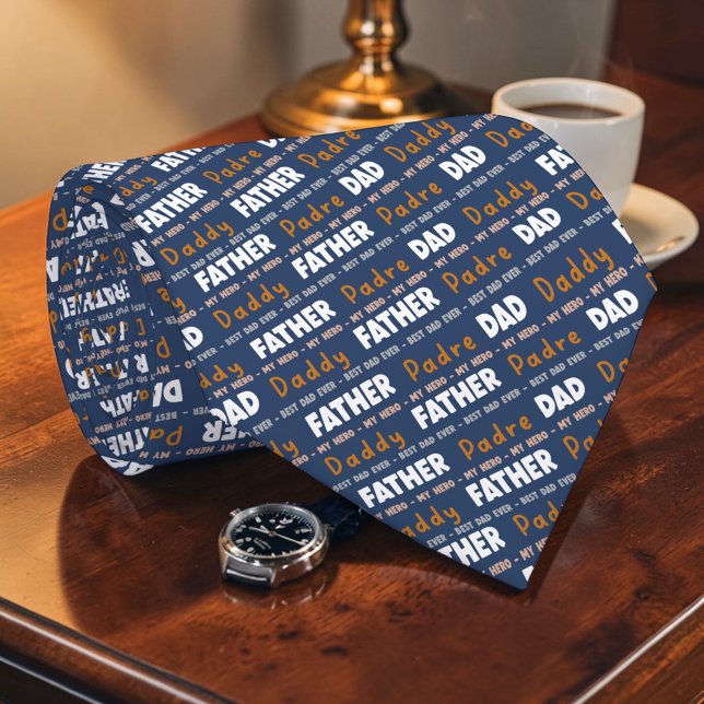 Gravata Personalizada Dia dos Pais (Criador carregado)