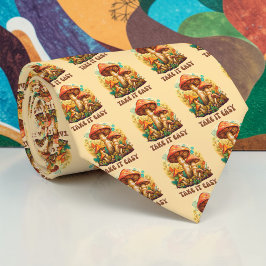 Gravata personalizada para hippies dos anos 70