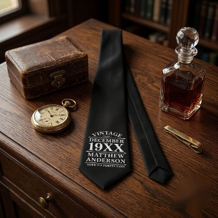 Gravata Personalizado Vintage Envelhecido à Perfeição