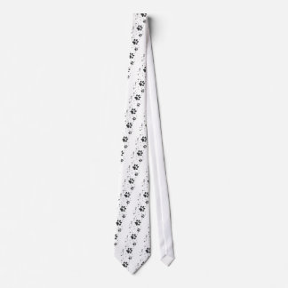 Gravata Personalizados com patinhas escuras