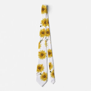 Gravata Personalize o partido do girassol