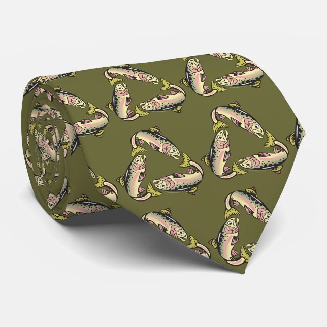 Gravata Pesca com Devolução à Água (Rolled)