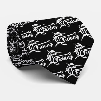 Gravata Pesca de Gancho Masculino