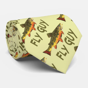 Gravata Pesca de trutas de carne  Cara