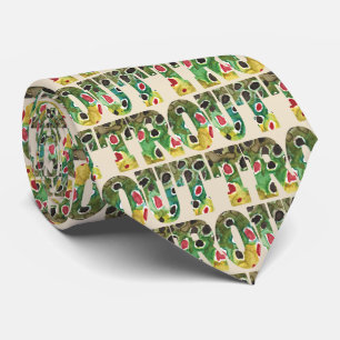 Gravata Pescador de pesca de peixe marrom Ictiologia