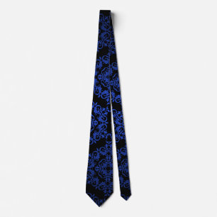 Gravata Pescoço-Cola-Clássica-Paisley Elegance