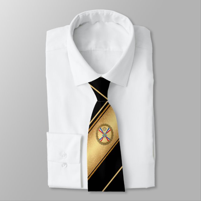 Gravata Pescoço da bandeira nacional assíria (Amarrado)