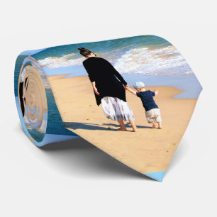 Gravata Pescoço de Fotografia Personalizado Amarre Sua Des