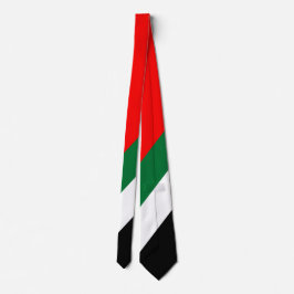 Gravata Pescoço de Homens da bandeira dos Emirados Árabes
