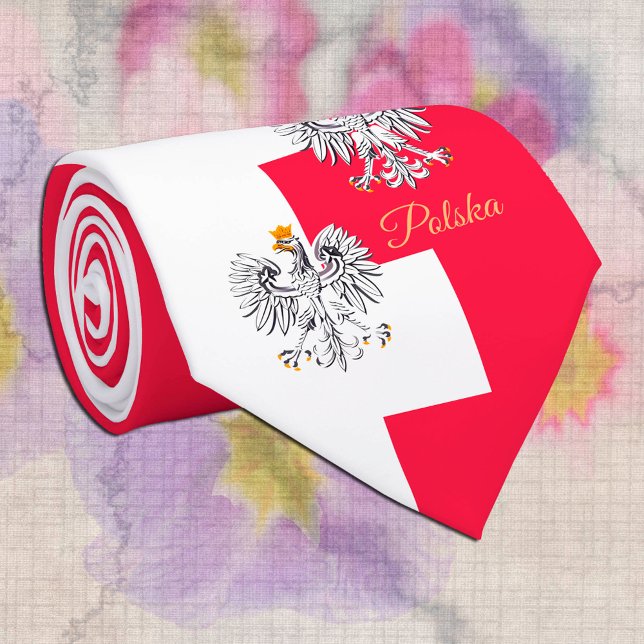 Gravata Pescoço de Sinalizador Polonês Elegante, Águia/Pol (Criador carregado)