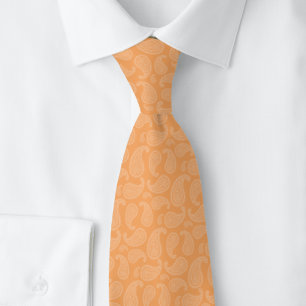 Gravata Pêssego Paisley
