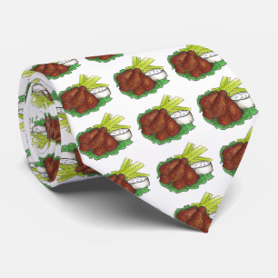 Gravata Picy Buffalo Galinha Quente Asas Quentes Bleu Aipo