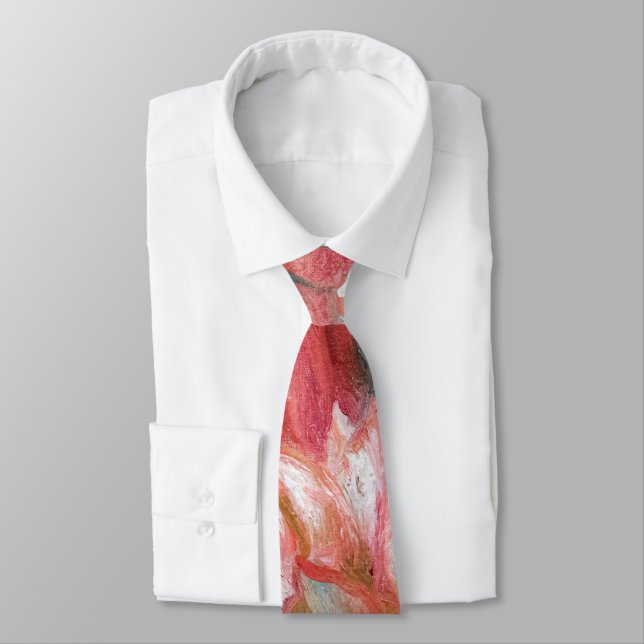 Gravata Pierre-Auguste Renoir - Buquê Tulip (Amarrado)