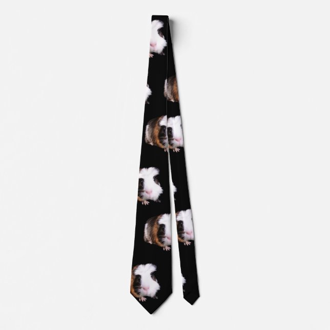 Gravata Pigs-guineenses, Unisex Tie-Silky, (Frente)