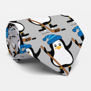 Gravata Pinguim Hockey