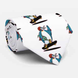 Gravata Pinguim Skateboard