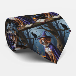 Gravata Pintura caprichosa de Halloween de Bouviers des Fl