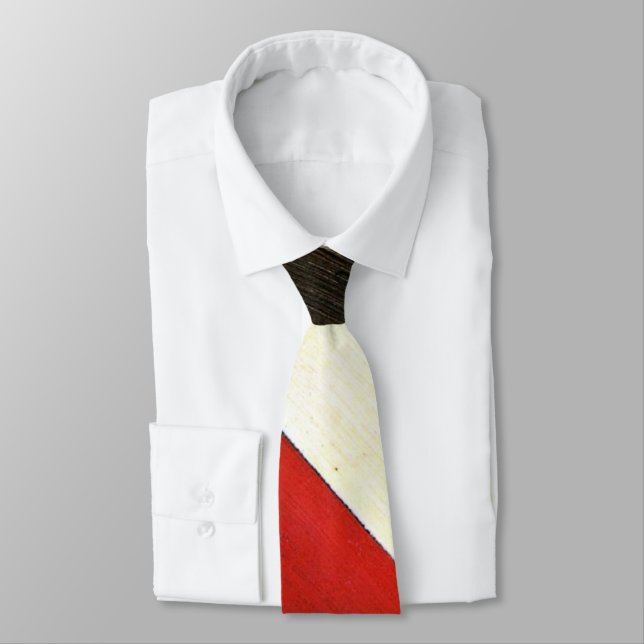 Gravata Pintura de Theo van Doesburg, Composição (Amarrado)