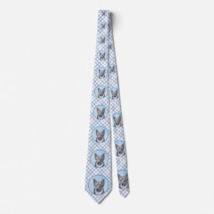 Gravata Pintura em Vallhund, na Suécia - Arte Cachorro Ori