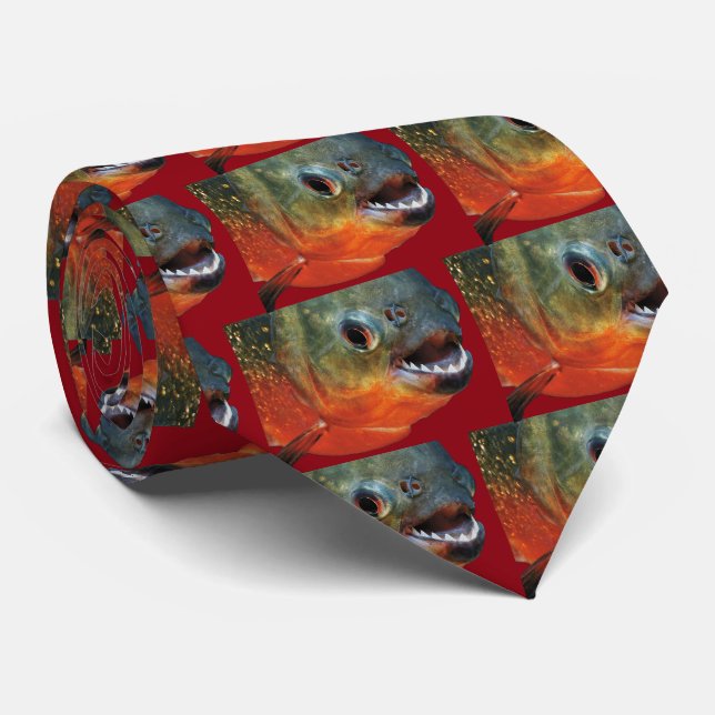 Gravata Piranha (Rolled)