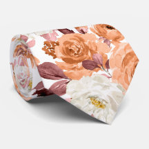 PixDezines Aquarela Rosas Laranja Ferrugem Outono