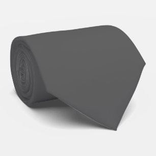 Gravata PixDezines CINZA SLATE SÓLIDA/COR DIMINUÍDA