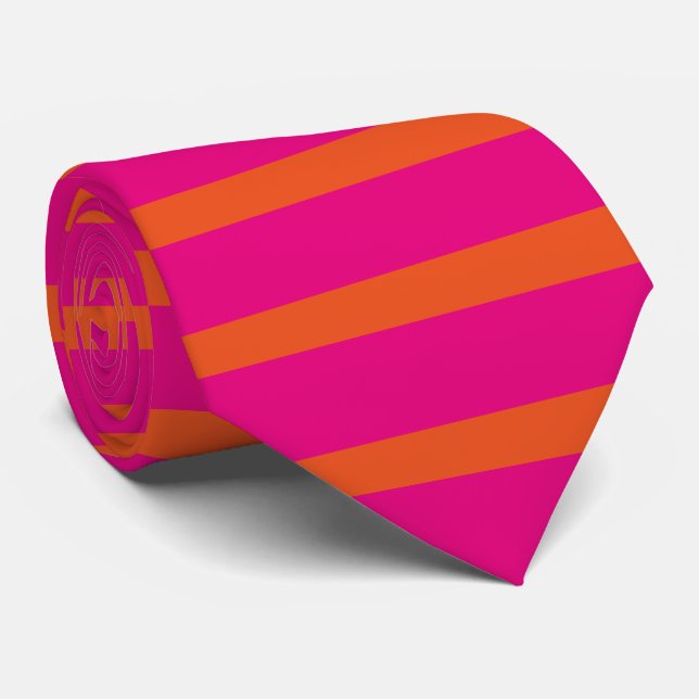 Gravata PixDezines cores diy/listras ajustáveis (Rolled)