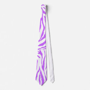 Gravata PixDezines DIY cor de impressão zebra