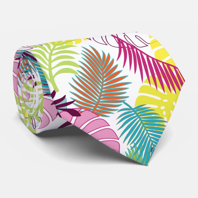 Gravata PixDezines floresta tropical/fundo DIY (Rolled)