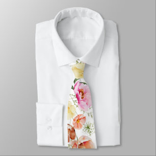 Gravata PixDezines H2 Summer Garden Flowers (Flores de Jar