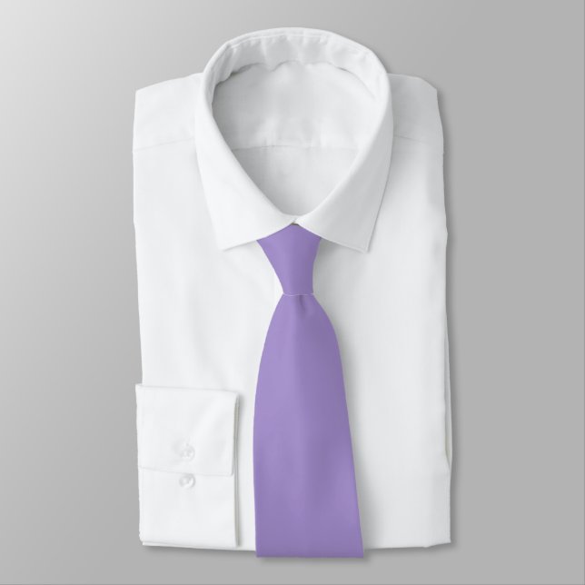 Gravata PixDezines roxo, lavanda inglês cor DIY (Amarrado)