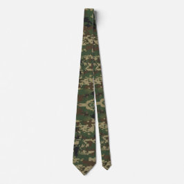 Gravata Pixel Military Camouflage Pattern