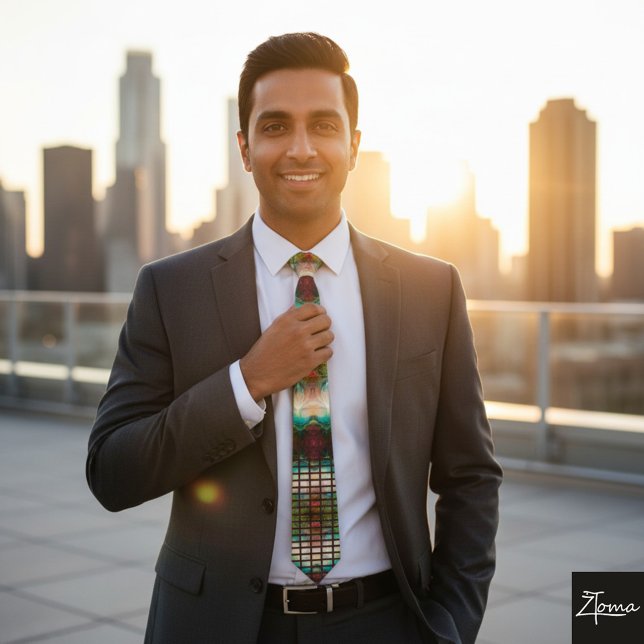 Gravata Pneus de pescoço com explosão nuclear de linha (Criador carregado)