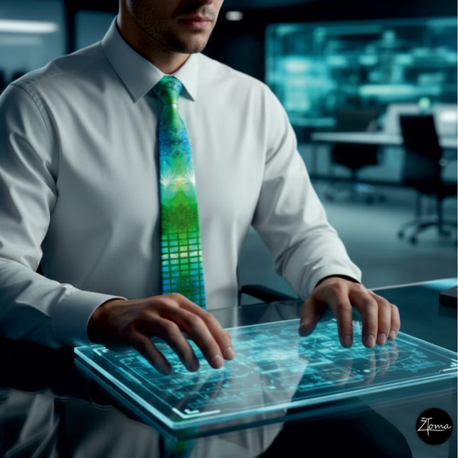 Gravata Pneus de pescoço com explosão nuclear de linha (Criador carregado)