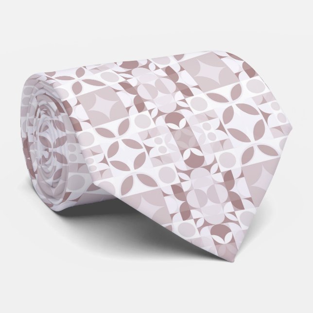 Gravata Poesia Geométrica (Rolled)