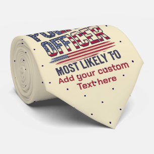 Gravata Policial Oferece Mais Probabilidade De Patriótico