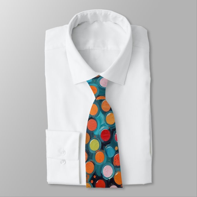 Gravata Polka Dot Neck Tie (Amarrado)