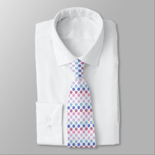 Gravata Polkadots de Sinalizador do Orgulho Bold Bigender