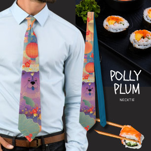 Gravata POLLY PLUM Cachorro Chow