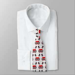 Gravata Polski Flag Lacrosse Tie