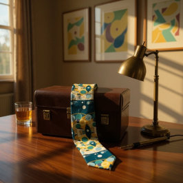 Gravata Ponta do Horizonte Azul