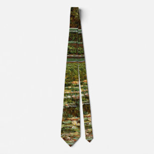 Gravata Ponte Japonesa Arte Francesa de Monet