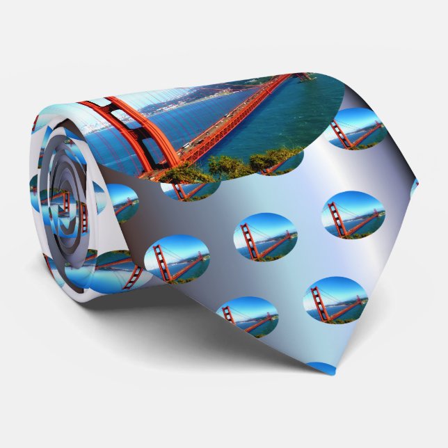 Gravata Ponte ouro - São Francisco (Rolled)