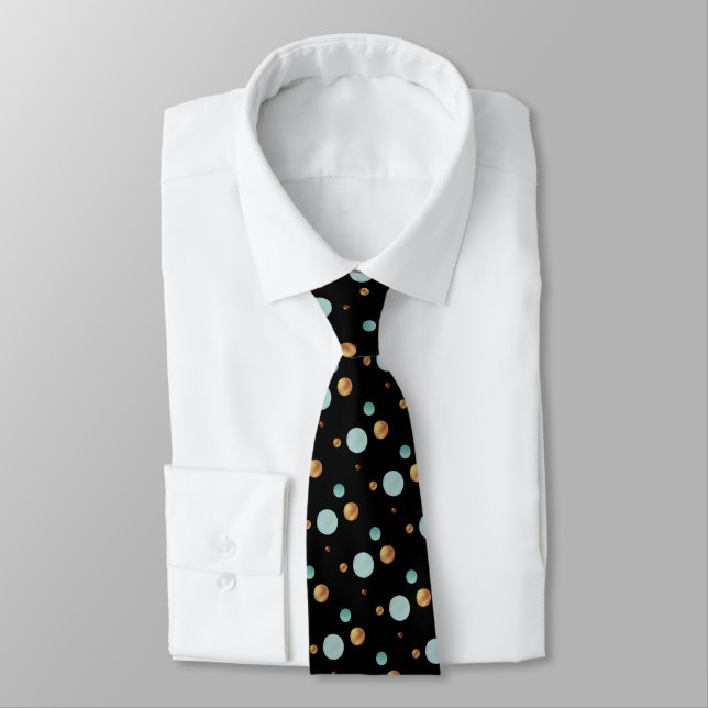 Gravata Pontos Polka Elegantes (Amarrado)