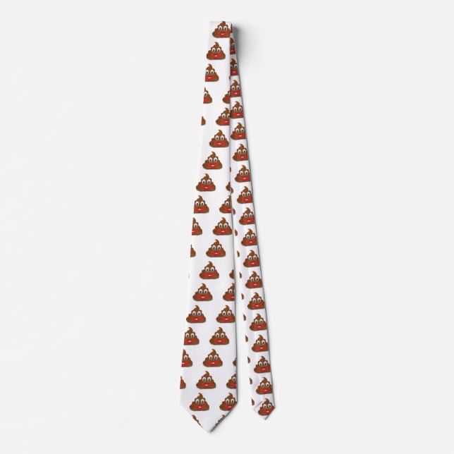 Gravata poo emojis (Frente)