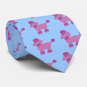 Gravata Poodle Roxo
