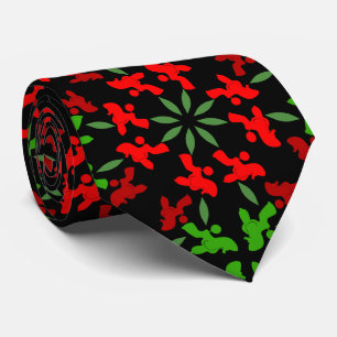 Gravata Poodles de Natal