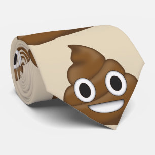 Gravata Poop Emoji