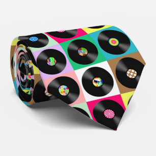 Gravata Pop Art Retro Vintage
